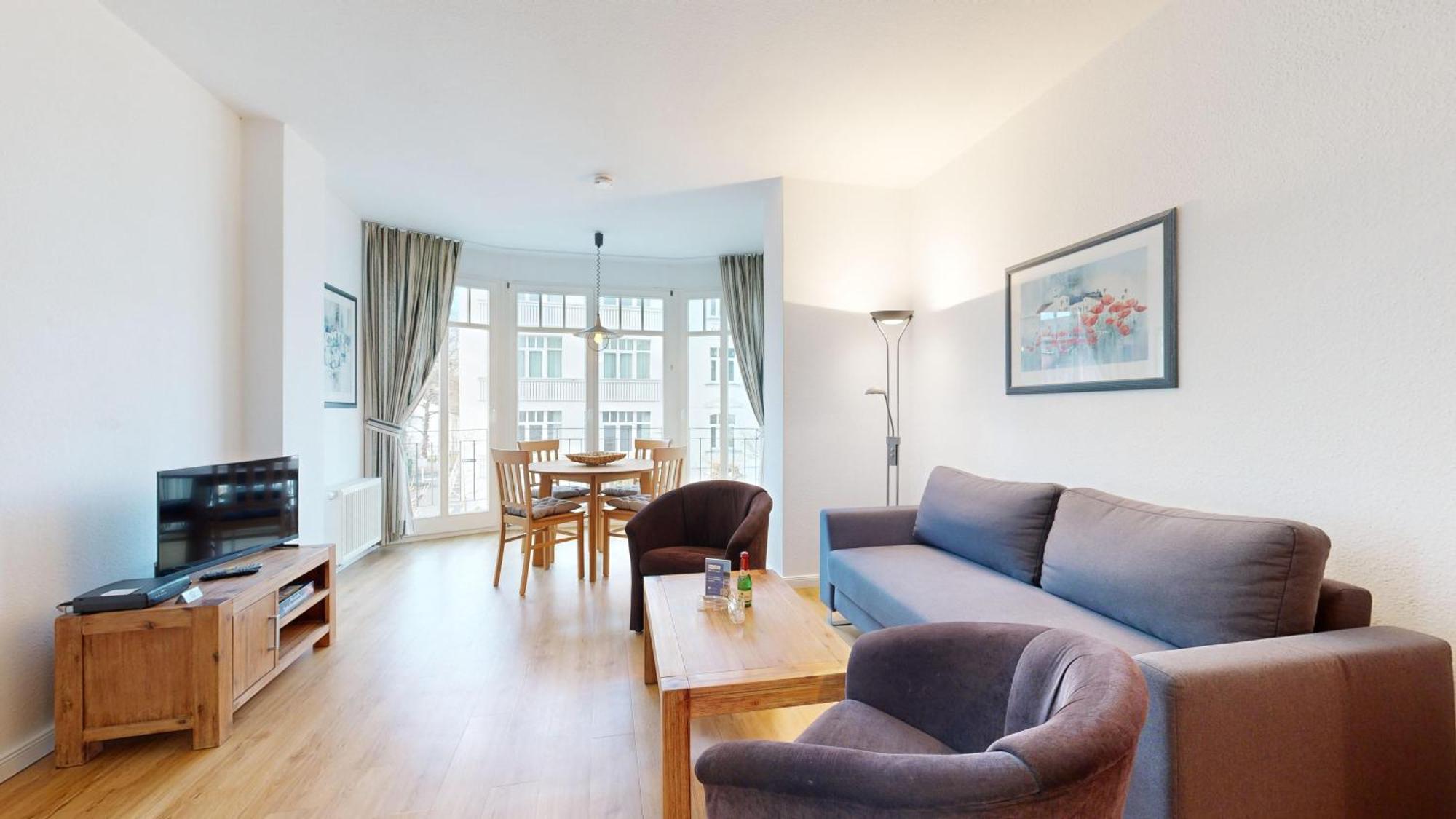 Strandnahe Und Zentral Gelegene Fewo, Hund Willkommen, Haus Saxonia, Binz Luaran gambar